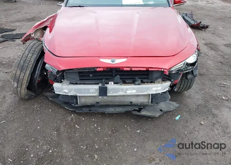 2019 Genesis G70 3.3T Dynamic из США, поврежденный, VIN KMTG34LE7KU017931